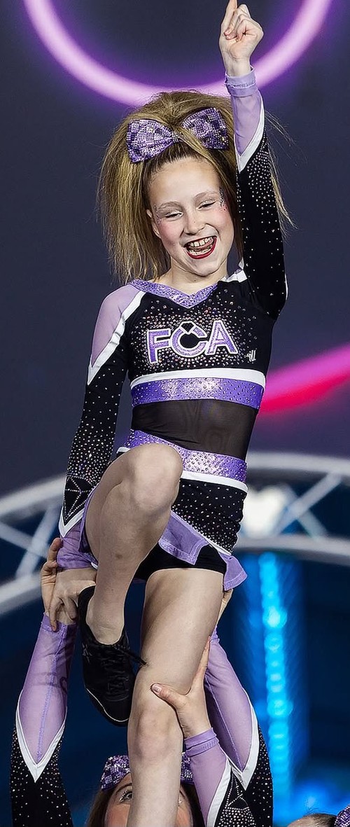 FCA Gems athlete at competition